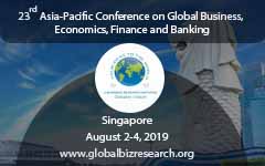 23rd Asia-Pacific Conference on Global Business, Economics, Finance and Banking